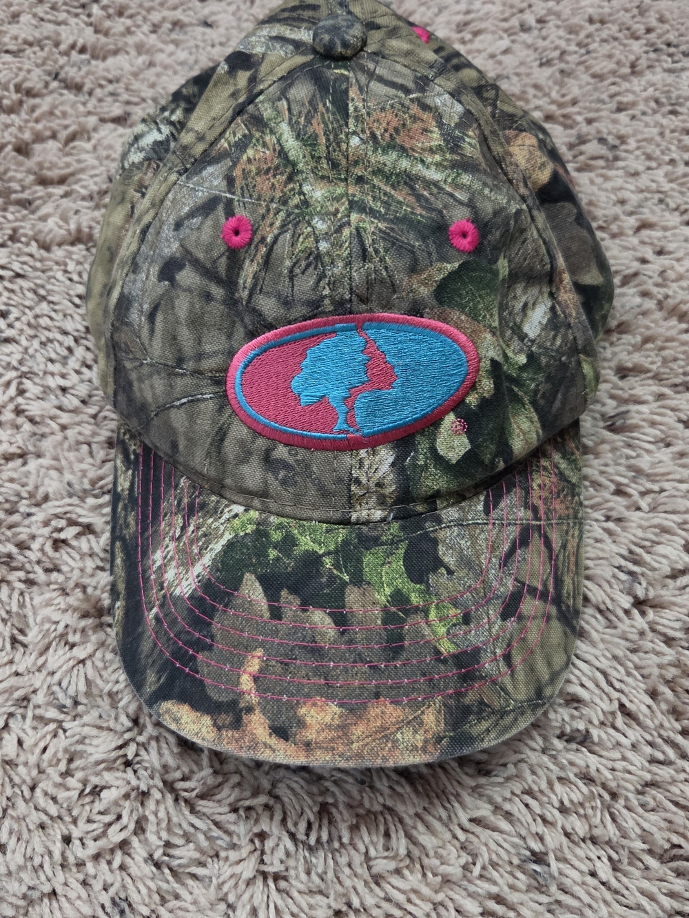 Womens Mossy Oak Camo Cap